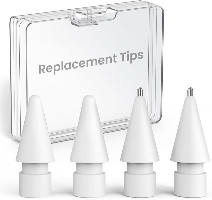 Delidigi Replacement Tips for Apple Pencil 1st/2nd Generation and Apple pencil Pro/(USB-C), 4 Pac... | Amazon (UK)