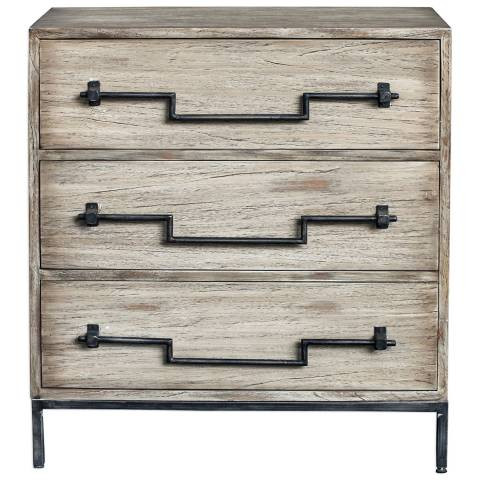 Jory 30" Wide Aged Wood Farmhouse Accent Cabinet | Lamps Plus