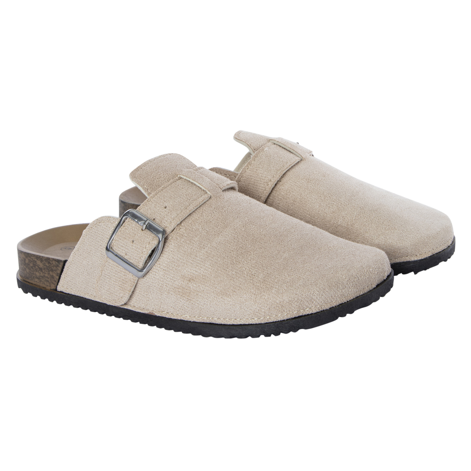 ladies taupe clog slides | Five Below