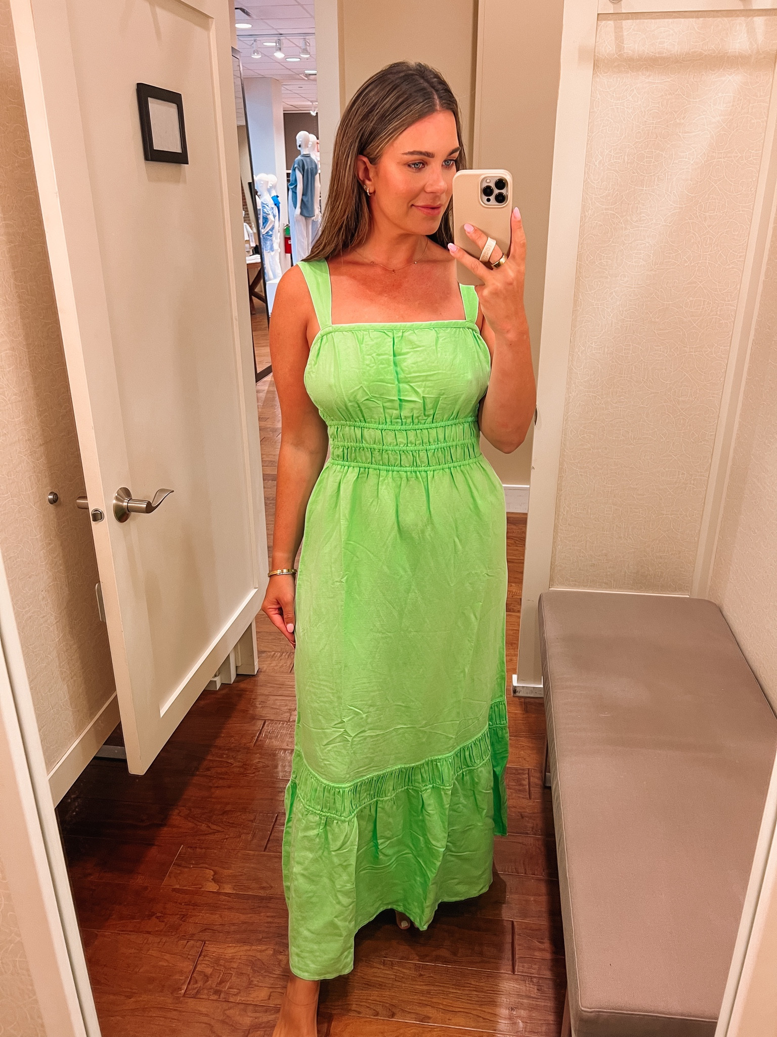 Give me all the color! Loving this lime maxi! 50% off code CYBER 

#LTKstyletip #LTKsalealert #LTKunder100