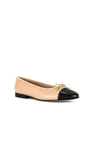 Jeffrey Campbell Arabesque Flats in Natural Black from Revolve.com | Revolve Clothing (Global)