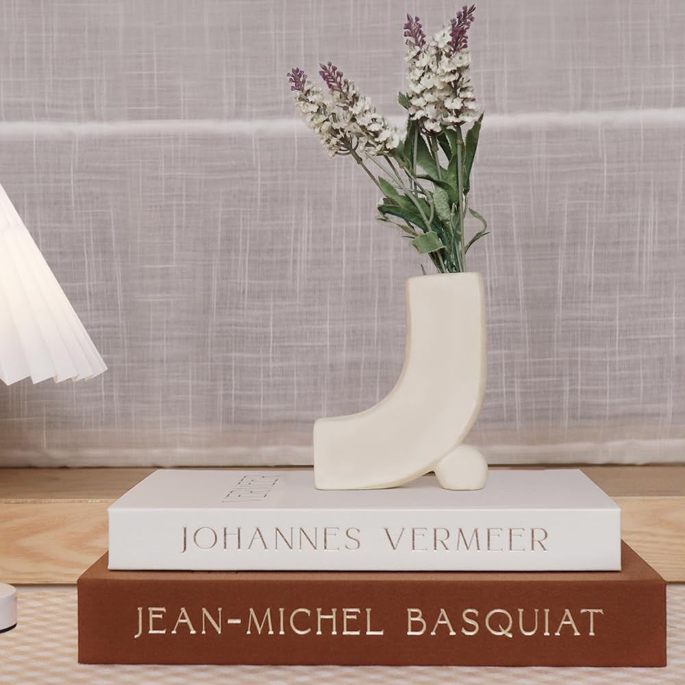 Decorative Books Set of 2, Fake Books for Home Decor - Modern Farmhouse & Nordic Style Decorative Box for Table Centerpiece, Living Room, Office, Wedding, Cafe (Brown) | Amazon (US)