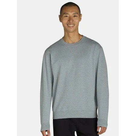 Athletic Works Men s & Big Men s Fleece Crewneck Sweatshirt Sizes XS-3XL | Walmart (US)