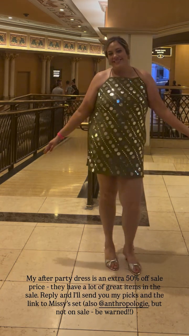 My after-party dress for Missy’s wedding that I got from @Anthropologie is an extra 50% off! Lots of great items in this sale. You can now get it for $179 (original price is more than $400). Available only in plus!

#LTKSaleAlert #LTKPlusSize