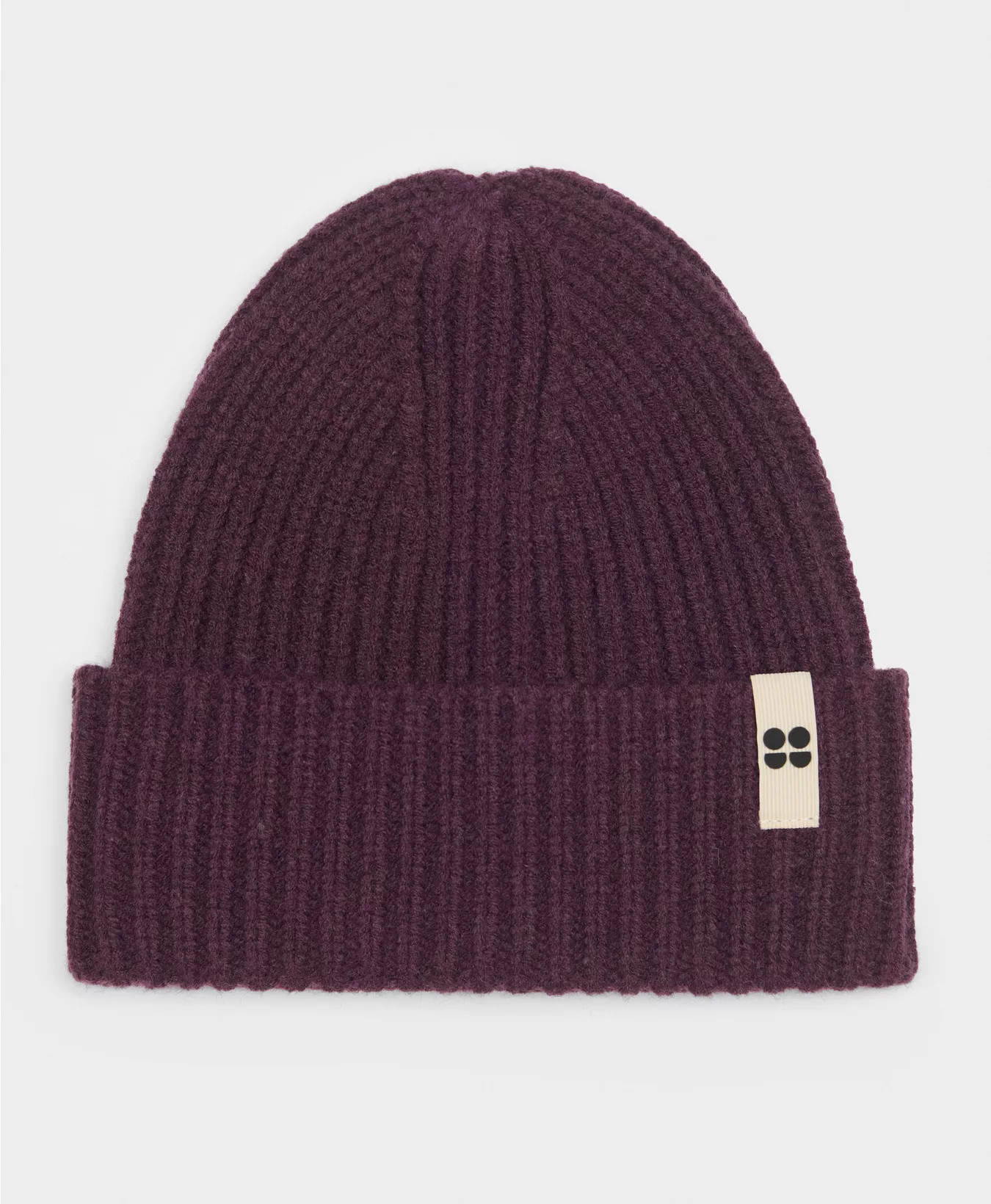 Soft Cloud Knitted Beanie - Neptune Purple  | Sweaty Betty | Sweaty Betty UK