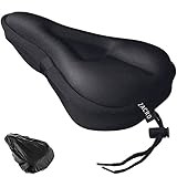 Zacro Bike Seat Cushion - Gel Padded Bike Seat Cover for Men Women Comfort, Extra Soft Exercise B... | Amazon (US)