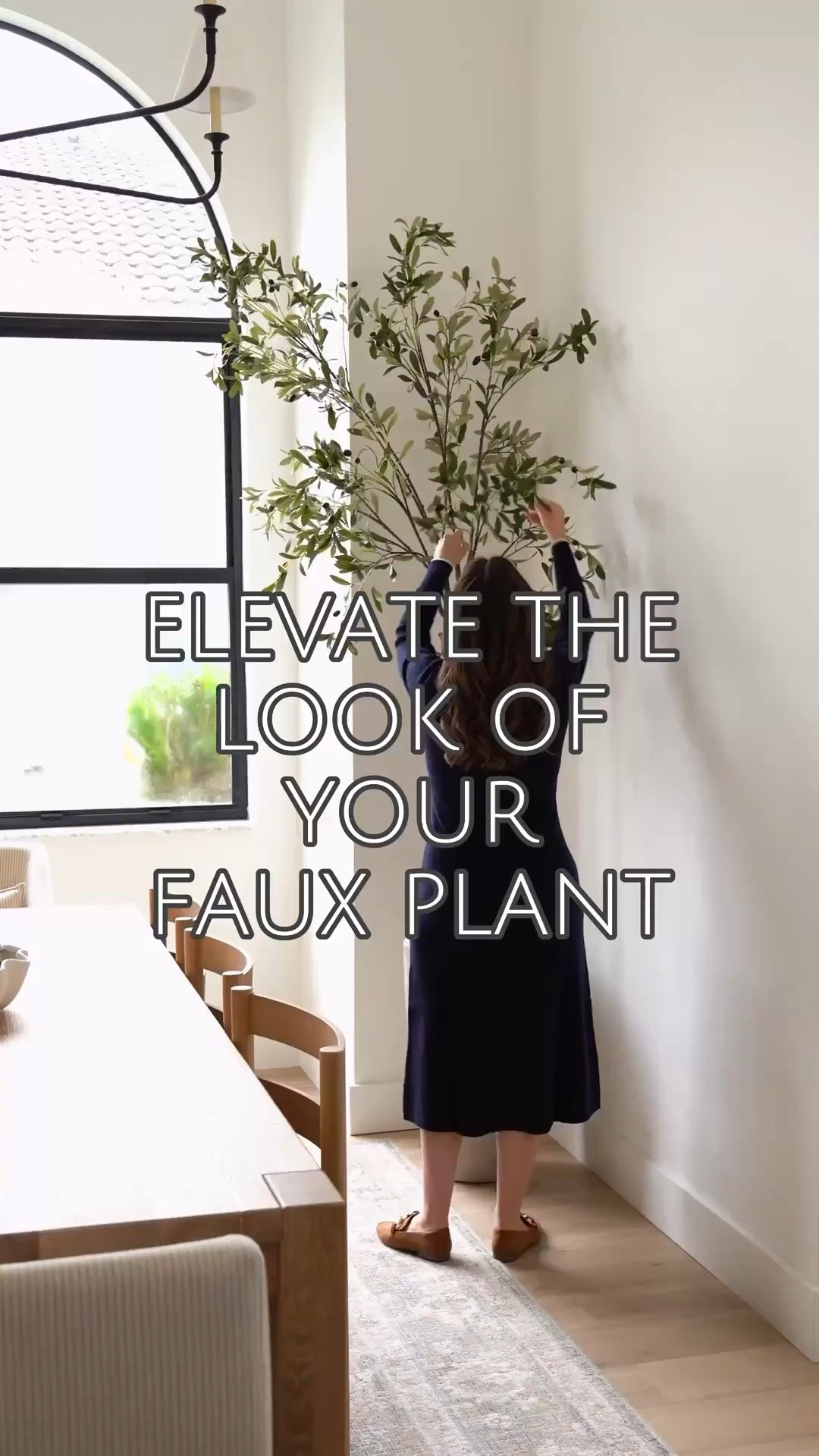 The ultimate faux plant hack! Here is how I get my artificial trees looking high-end and realistic on a budget. Shop this exact olive tree, vase, and moss setup from the links provided.

interior design, decor styling, artificial plants, interior design, home styling, greenery, maintenance free, fake plants

#LTKHome #LTKU