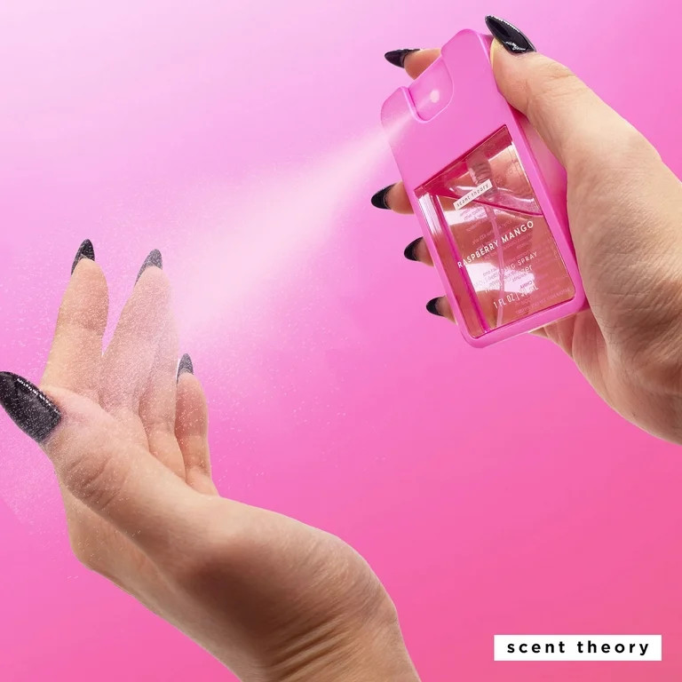 Scent Theory Hand Sanitizer Spray, Raspberry Mango, 1 fl oz | Walmart (US)