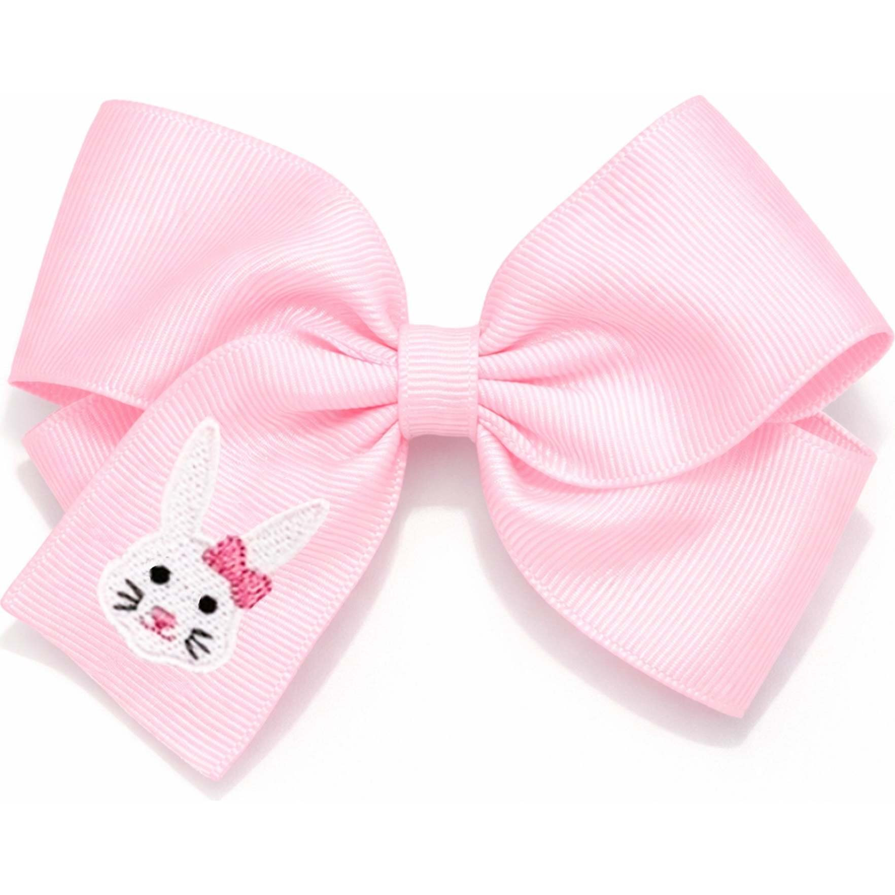 Bunny Hair Bow, Pink | Maisonette
