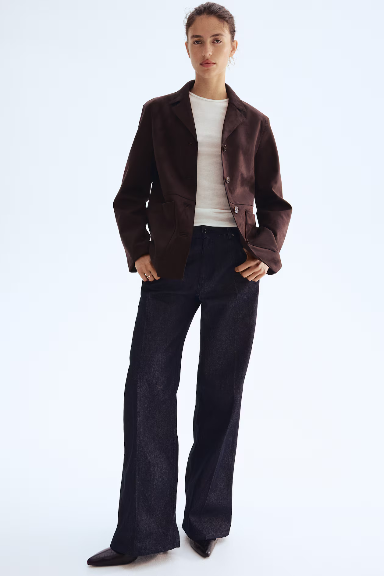 Jacket - Dark brown - Ladies | H&M US | H&M (US + CA)