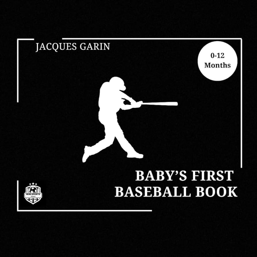 Baby's First Baseball Book: Black and White High Contrast for 0-12 Months (Baby's First Sport) | Amazon (US)