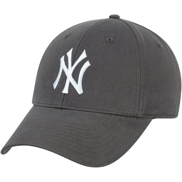 Men's Charcoal New York Yankees Basic Adjustable Hat - OSFA | Walmart (US)