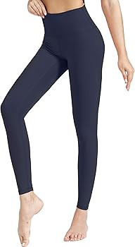 VALANDY Womens High Waist Yoga Pants with Pockets Workout Running Athletic Tummy Control Stretchy... | Amazon (CA)