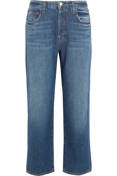 Ivy cropped high-rise straight-leg jeans | NET-A-PORTER (US)