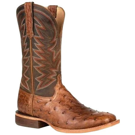 Durango® Premium Exotic Full-Quill Ostrich Western Boot Size 8.5(W) | Walmart (US)