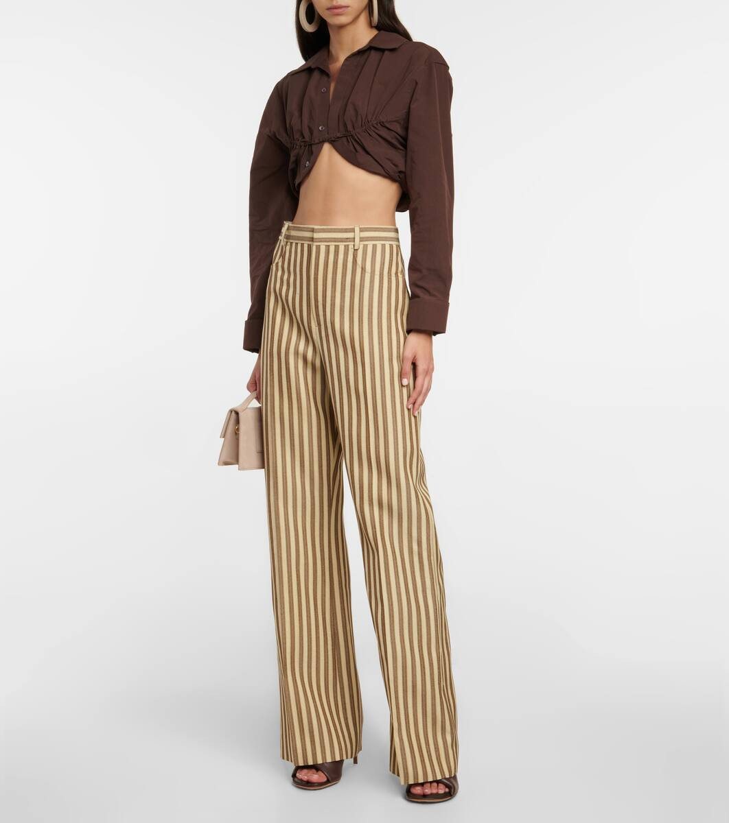 La Chemise Machou cotton shirt | Mytheresa (US/CA)