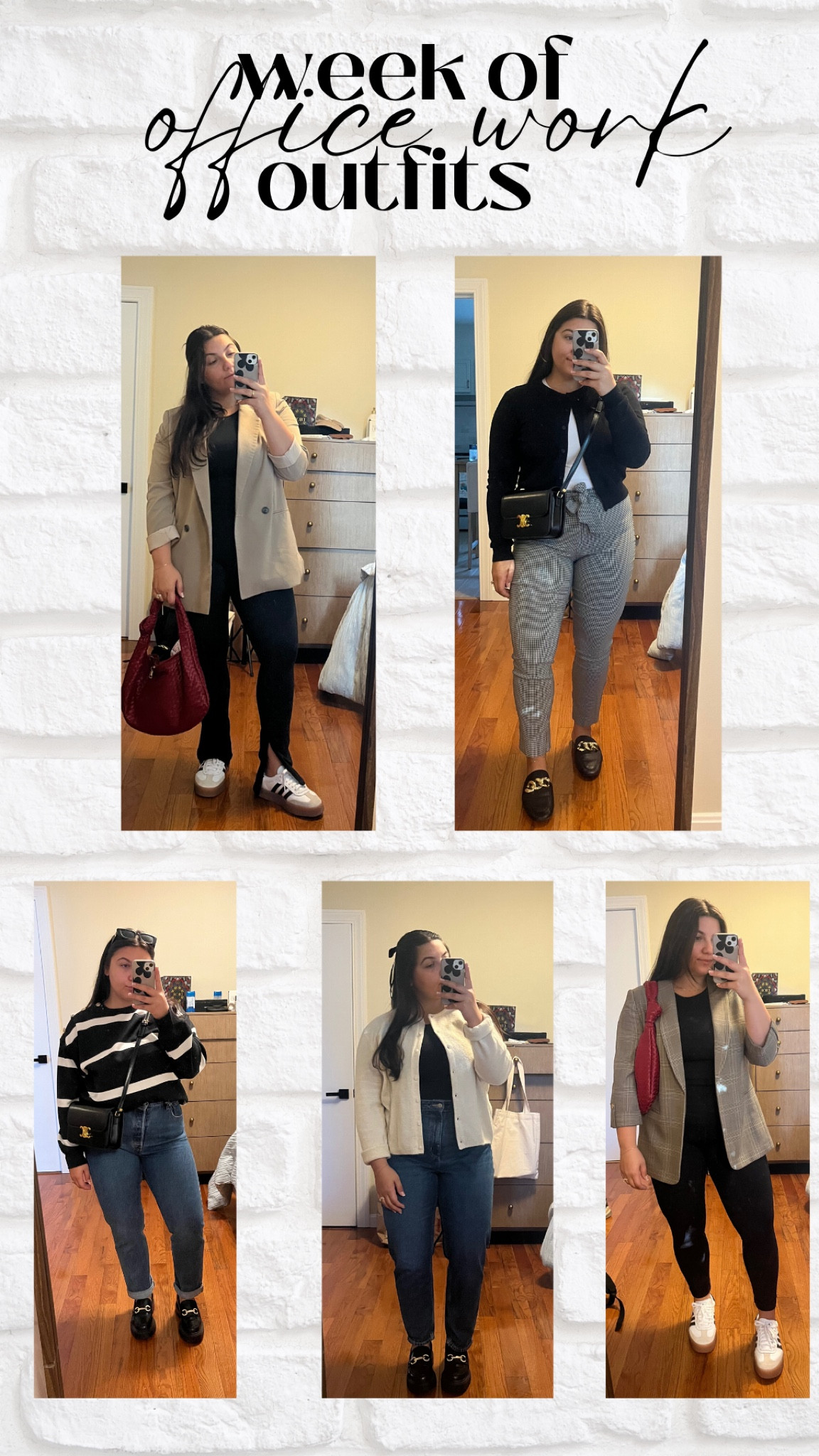 week of (very casual) work outfits 🤓

#LTKWorkwear #LTKMidsize