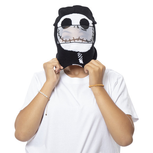 the nightmare before christmas™ jack skellington roll down beanie mask | Five Below