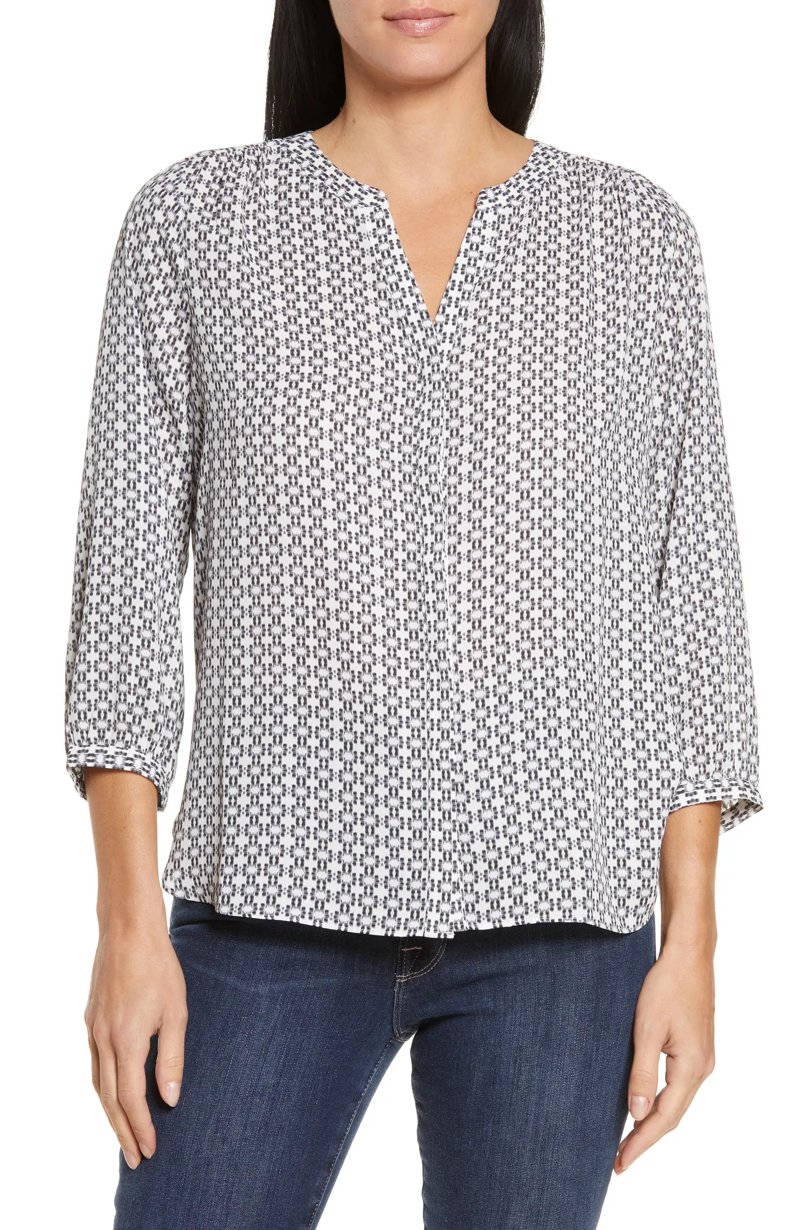 High/Low Crepe Blouse | Nordstrom