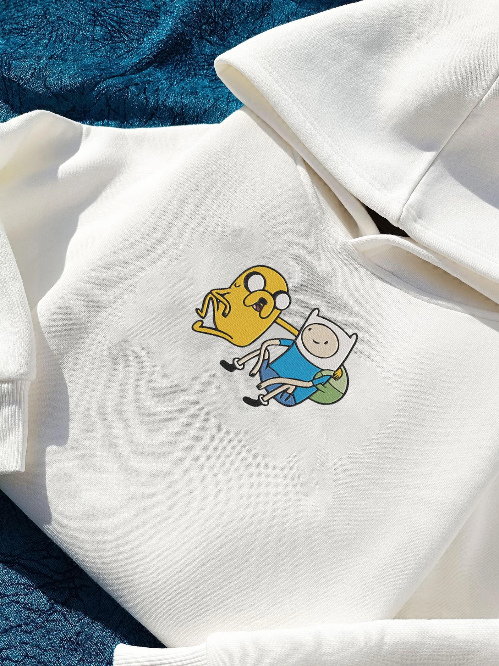 Finn and Jake Embroidered Hoodie - Adventure Time Inspired Sweatshirt and Hoodie | Perfect Gift f... | Etsy (US)