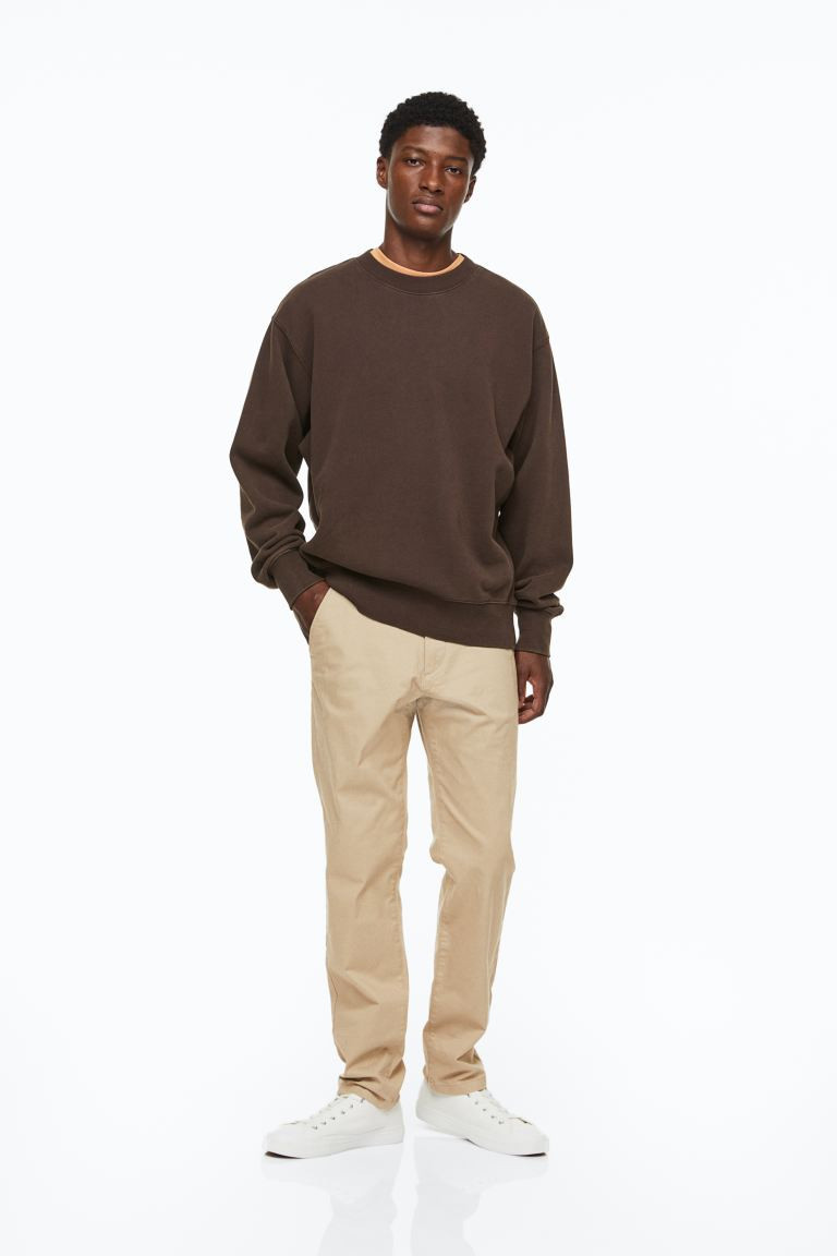 Slim Fit Cotton Chinos | H&M (US + CA)