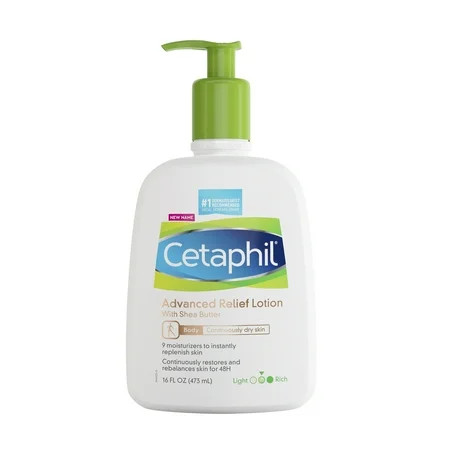 Cetaphil Advanced Relief Lotion with Shea Butter, 16 fl oz | Walmart (US)