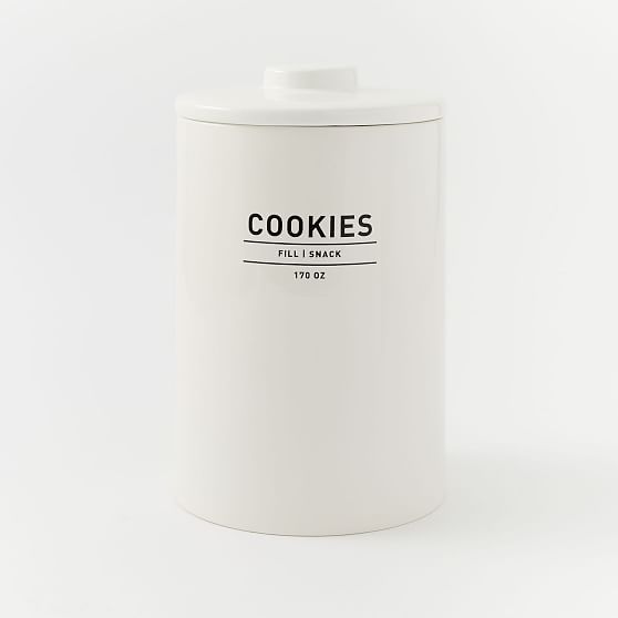 Utility Collection, Cookie Jar, White | West Elm (US)