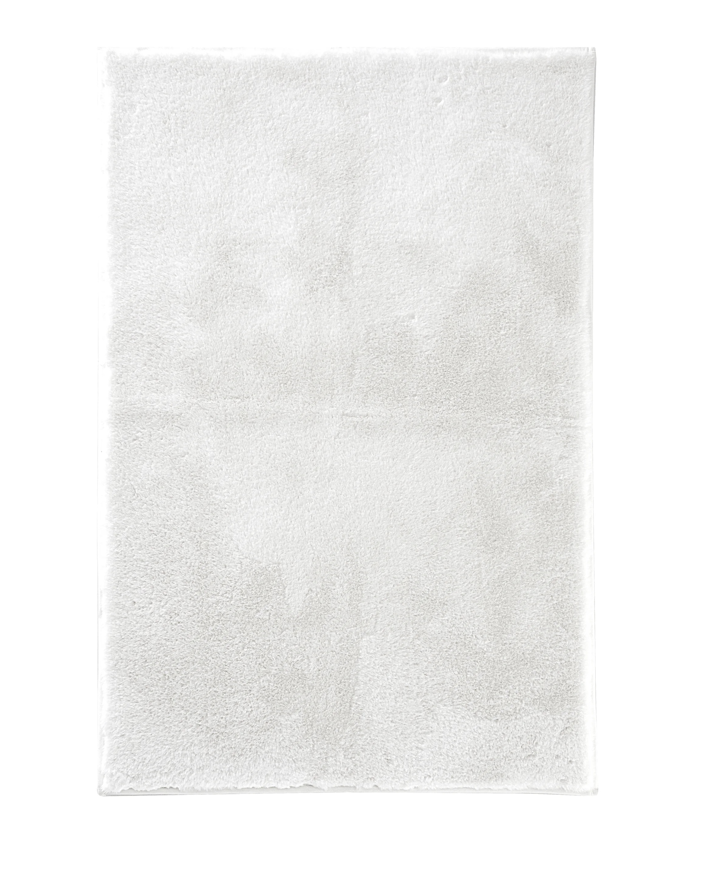 Mainstays Solid Soft Rabbit Faux Fur Area Rug Ivory,30x46" | Walmart (US)