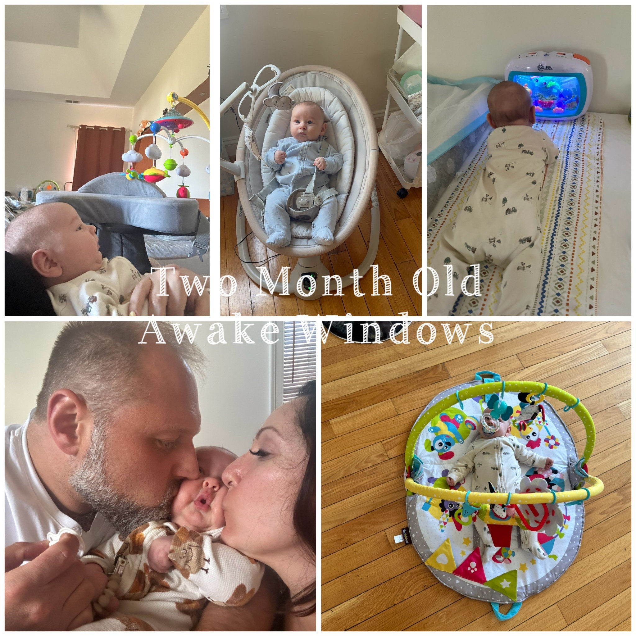 ✨ Two Month Old Awake Windows ✨

If you’ve ever wondered what to actually do during those short but precious awake windows at 2 months—here’s a peek into ours! From tummy time with a soothing aquarium, swing naps, and colorful play mats, to bonding moments filled with cuddles and kisses, these little activities keep baby engaged while supporting early development. 💕

At this age, awake windows are short (about 60–90 minutes), so mixing gentle play, visual stimulation, and family interaction helps avoid overstimulation while still making each moment special. 🍼

Mamas, what’s your go-to activity during baby’s awake time?

#TwoMonthOld #AwakeWindows #BabyDevelopment #InfantPlay #TummyTime #NewMomLife #MotherhoodUnplugged #GentleParenting #BabyPlayIdeas #ParentingTips #BabyBonding #FamilyMoments #MomLife #BabyMilestones #LTKBaby #LTKKids #LTKFamily

#LTKBaby #LTKKids #LTKFamily
