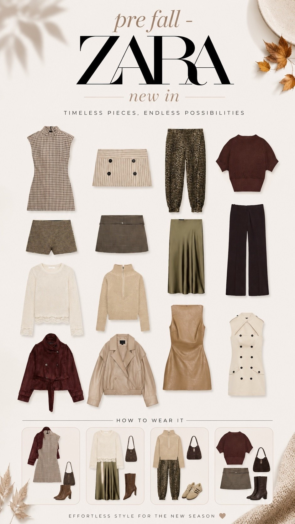new in at @Zara ❤️ love everything 🍁

#LTKNYFW #LTKSeasonal #LTKdayinmylife