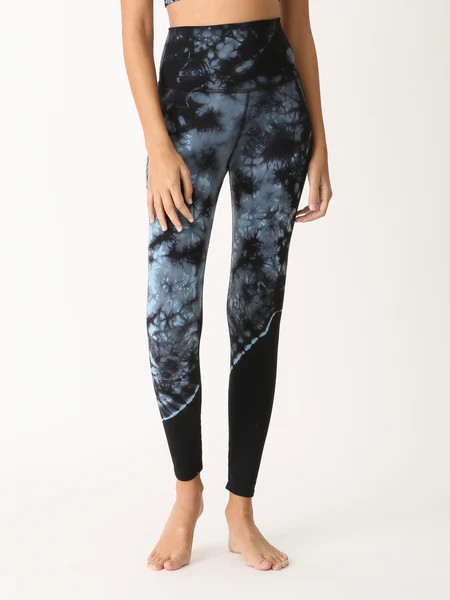 Venice Legging - Shore Onyx / Washed Blue | Electric & Rose