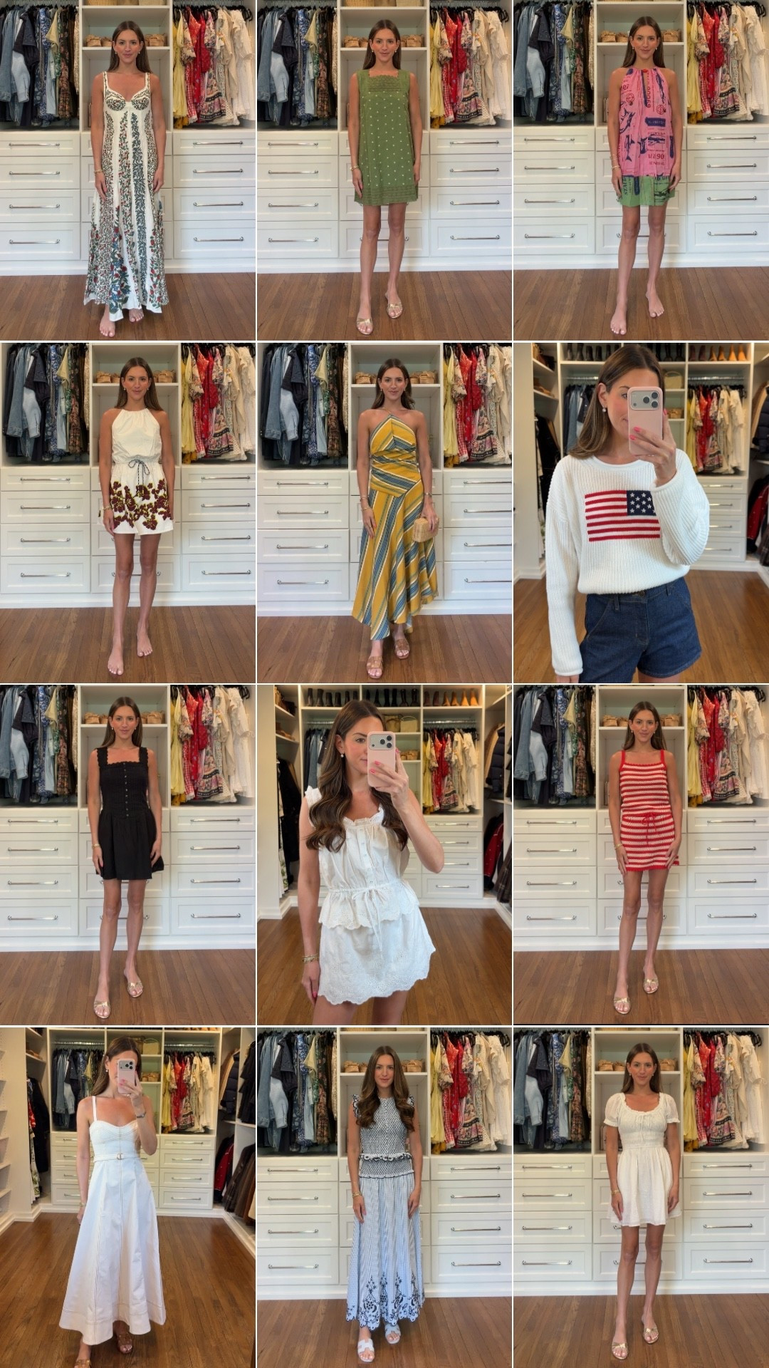 Summer dresses 
Matching set 
4th of July 
Dresses 
Sandals 

#LTKootd #LTKSeasonal #LTKdayinmylife