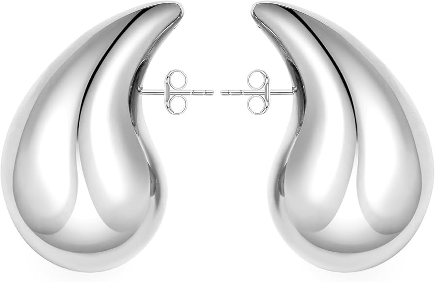 Orecchini Donna Dupes Orecchini Oro 18K Orecchini Platino 14K Orecchini Donna Argento Orecchini D... | Amazon (IT)