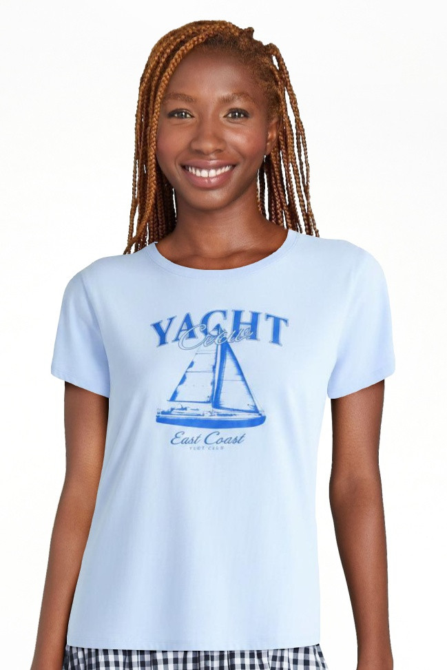 Free Assembly Women's and Women's Plus Cotton Cropped Boxy Tee with Short Sleeves, Sizes XS-4X | Walmart (US)