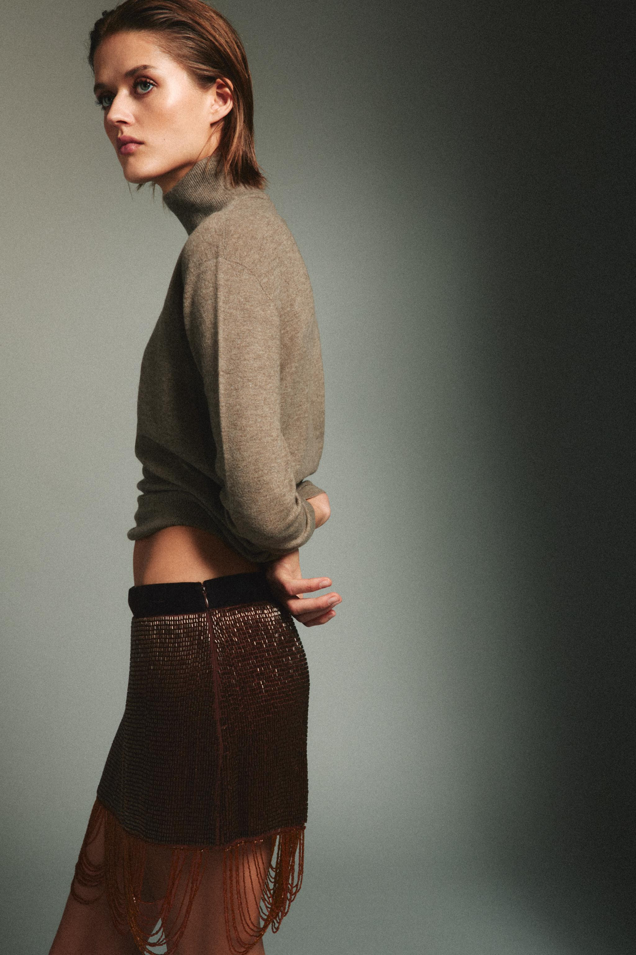 100% EXTRA SOFT WOOL JUMPER | Zara US