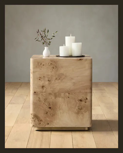 Ansel Cube Table | Joon Loloi | Joon Loloi