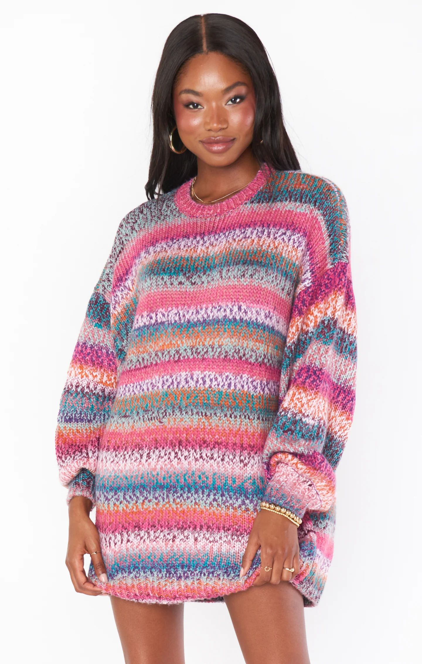Timothy Tunic Sweater ~ Ombre Space Dye Knit | Show Me Your Mumu