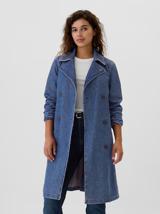 Denim Trench Coat | Gap Factory