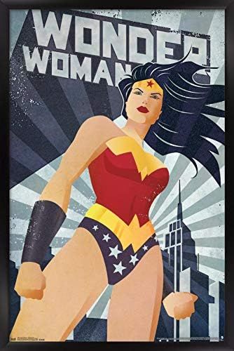 Trends International Wall Poster Wonder Woman Constructivism, 22.375 x 34 | Amazon (US)