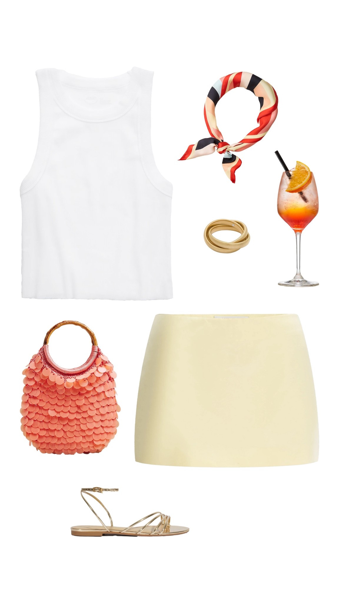 Spring/summer vacay outfit 🌴