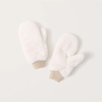 Faux Fur Mittens | Abercrombie & Fitch (US)