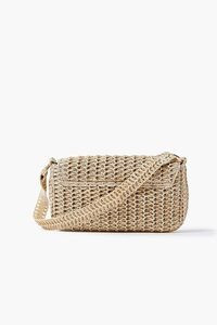 Faux Straw Shoulder Bag | Forever 21 (US)