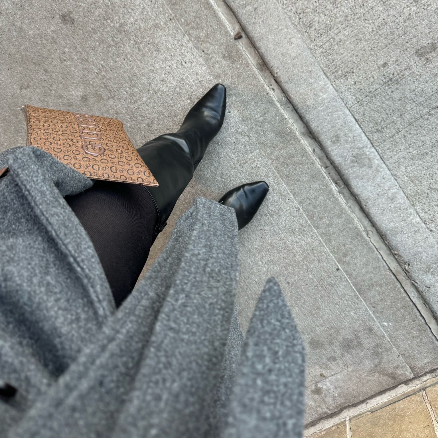 OOTD ✨
boots: 8US
trench coat: 0XL 
skirt: XL 
bodysuit: 1X 

#LTKPlusSize #LTKSeasonal #LTKHoliday