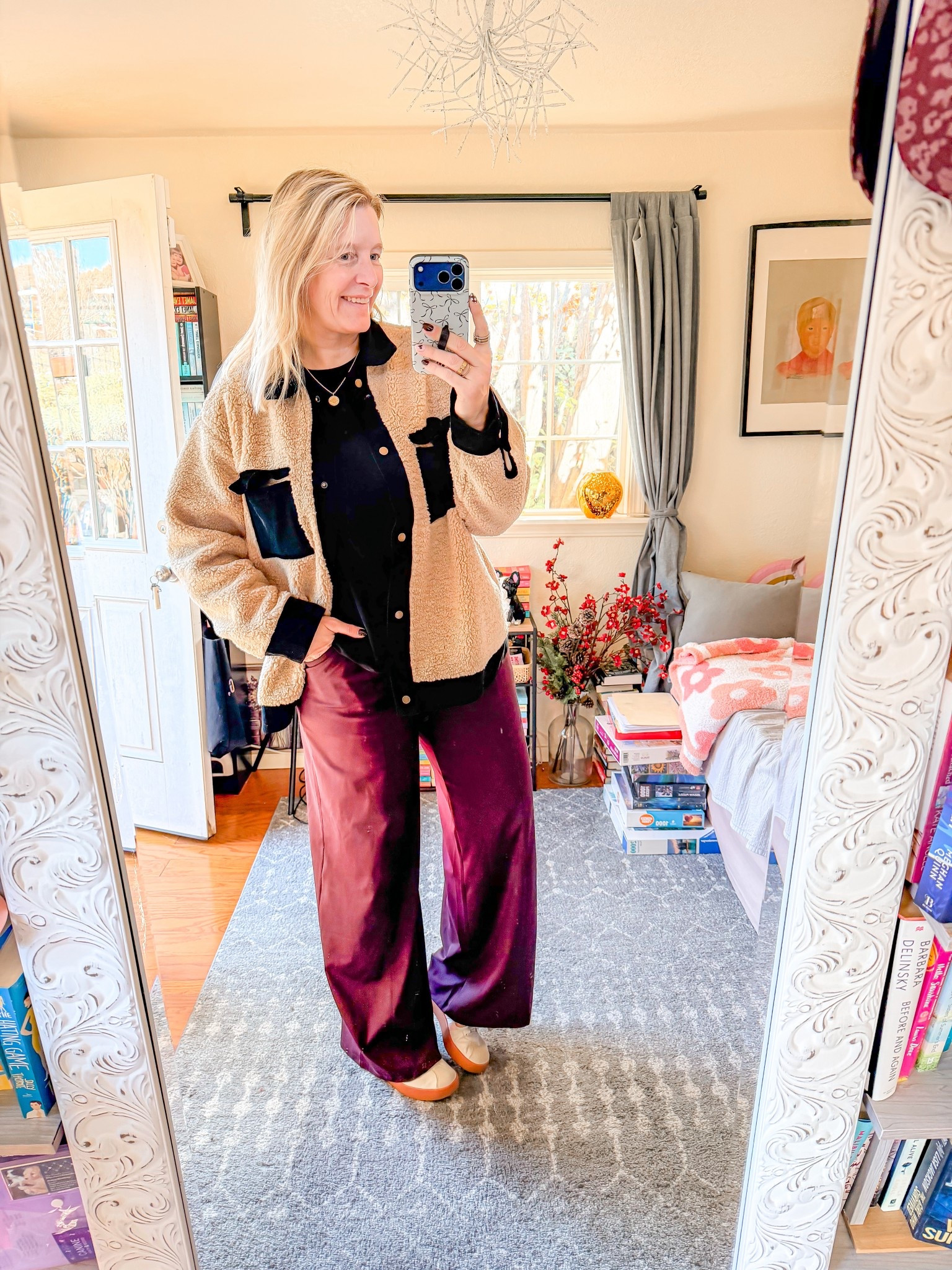 Defiantly my favorite jacket this winter so far. It keeps you warm. 

jacket large 
top large 
pants large tall
shoes 7.5



#LTKOver40 #LTKFindsUnder50 #LTKTall