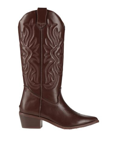 Francesco Milano Woman Boot Brown Size 10 Leather | YOOX (US)