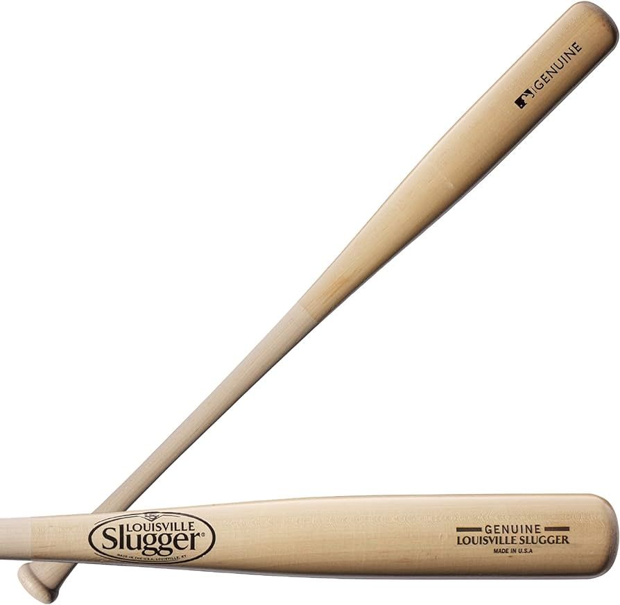 Louisville Slugger Genuine Mix Unfinished Natural Clear Baseball Bat | Amazon (US)