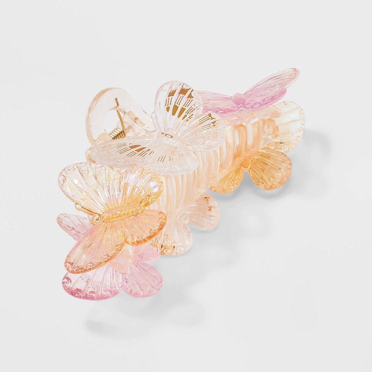 3D Butterfly Claw Hair Clip - Wild Fable™ Pink | Target
