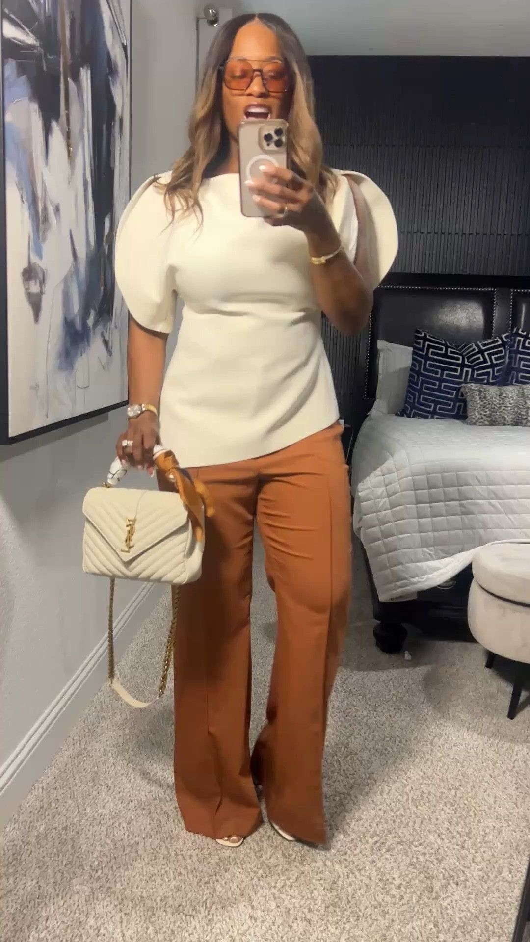 Neutral, but never boring. 🤍🤎 I love how this look came together—effortless, elevated, and a little powerful.

business casual workwear

#LTKMidsize #LTKootd #LTKOver40
