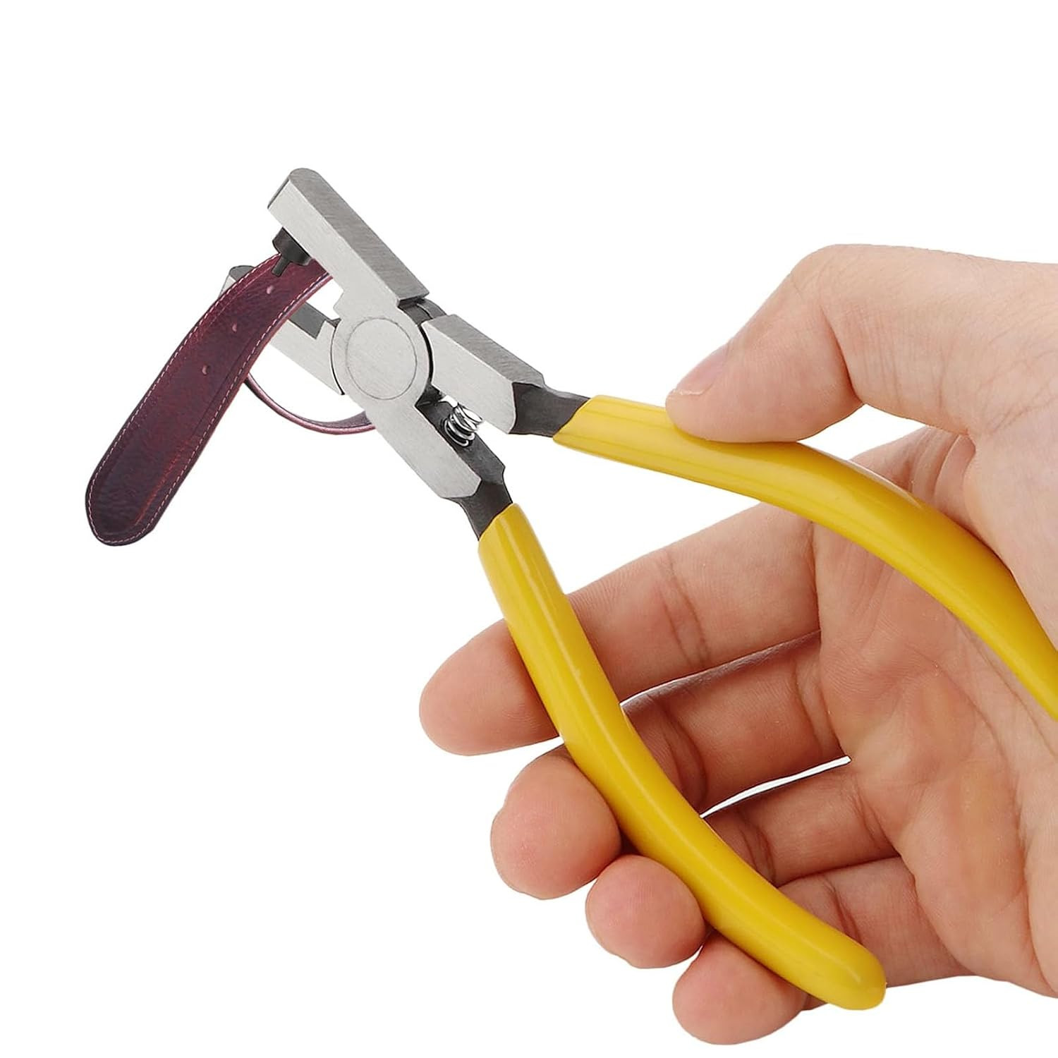 Watch Band Leather Hole Punch Plier Universal 2.0mm Hand Strap Wrist Belt Puncher Pliers Repair Tools Suitable for Belts, Dog Collars, Shoes, DIY Home or Craft Projects | Amazon (US)