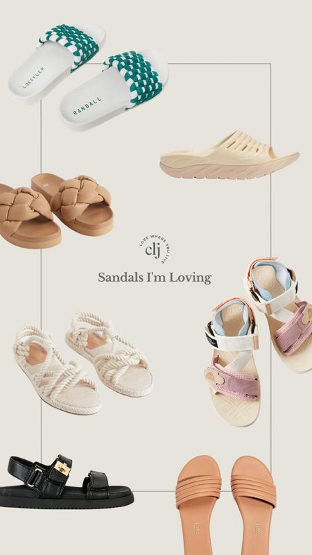 Sandals I’m Loving! 

#LTKstyletip #LTKshoecrush #LTKtravel